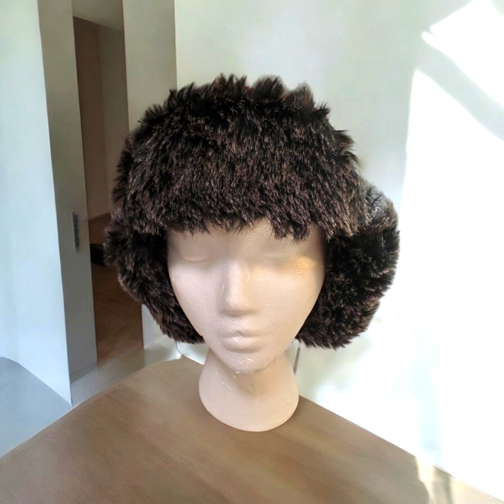 Red Tartan Winter Trapper Hat
